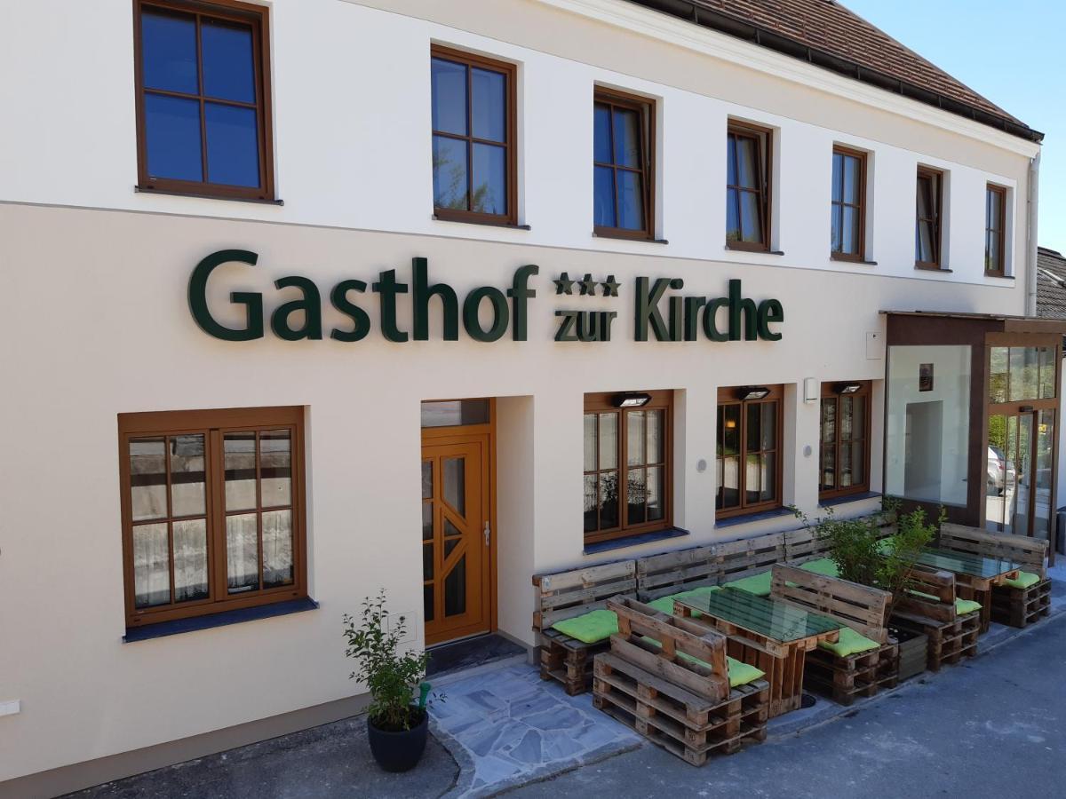 Hotel Gasthof Zur Kirche Kottes Exterior foto